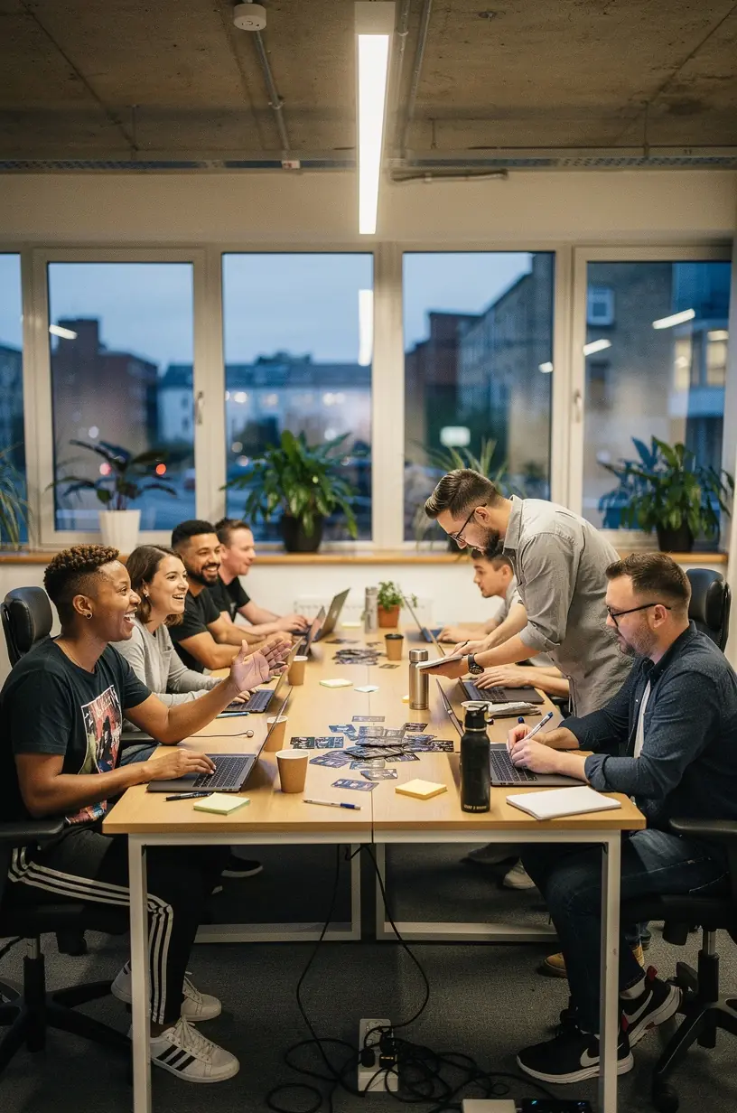 Communication strategies in social deduction games.