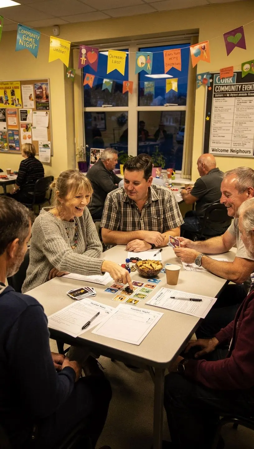 Encouraging older adults to engage in game nights