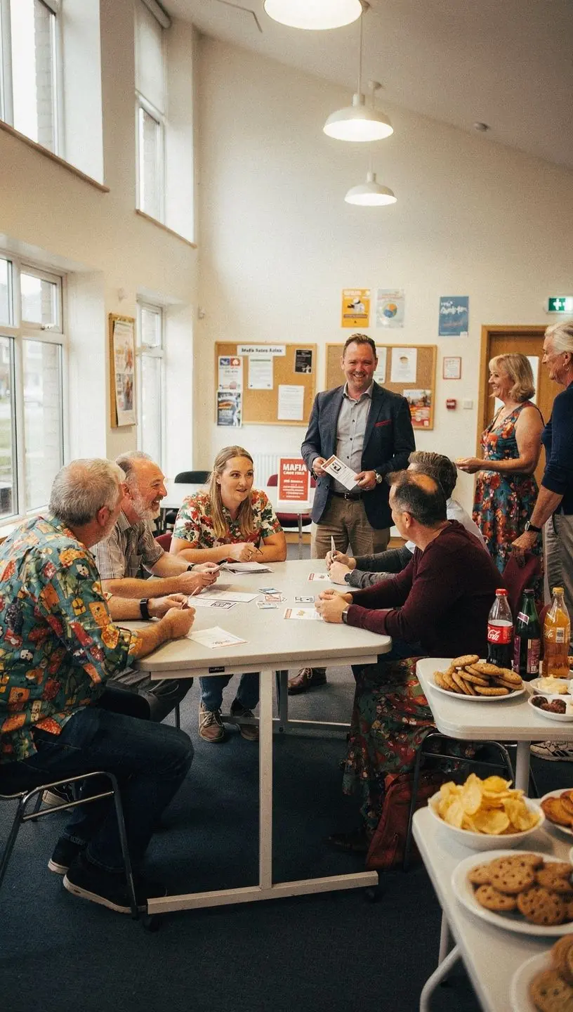 Mafia game adaptations for diverse adult groups